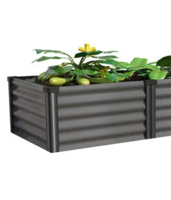 Vitavia Hochbeet Oslo In&Out, Grau/schwarz -Gardena Store 6722813 WE DE 001 VitaviaHochbeetOsloInandOut