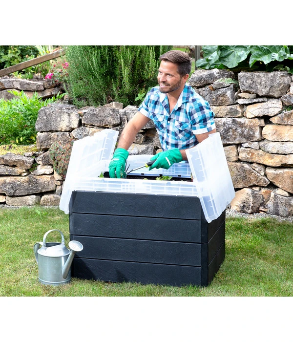 Garantia Frühbeetaufsatz Quadro, Ca. B80/H10/T60 Cm 5 Garantia Frühbeetaufsatz Quadro, Ca. B80/H10/T60 Cm – Bild 3