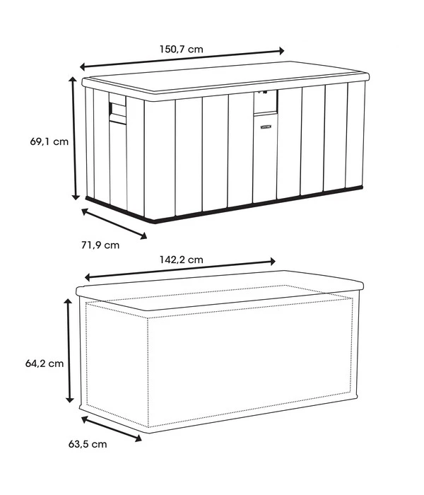 Lifetime Kissenbox Harmony, 570 L 6 Lifetime Kissenbox Harmony, 570 L – Bild 4