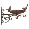 Esschert Design Gusseisen-Wandfutterschale Mit Haken -Gardena Store 6764013 WE FS 001 EsschertWandfutterschalemitHaken