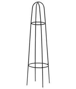 Dehner Metall-Obelisk Mini Mittel, Ca. Ø15/H50 Cm