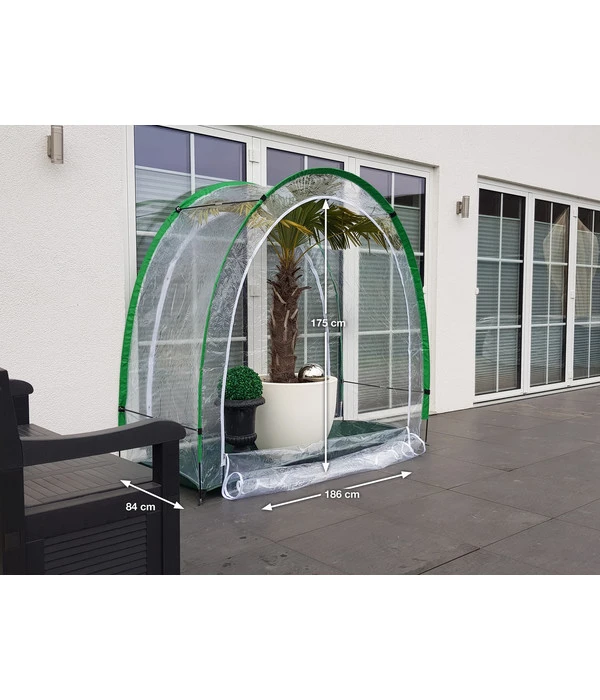 Bio Green Überwinterungszelt-Set Arctic, Inkl. Heizung & Frostwächter, Ca. B186/H175/T84 Cm 4 Bio Green Überwinterungszelt-Set Arctic, Inkl. Heizung & Frostwächter, Ca. B186/H175/T84 Cm – Bild 2