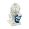 Fantasieco Stein-Löwe Mit Wappen, Rechts -Gardena Store 682641 BildFS 001 SteinLoeweMitWappenSteinloeweRechtsMWappe