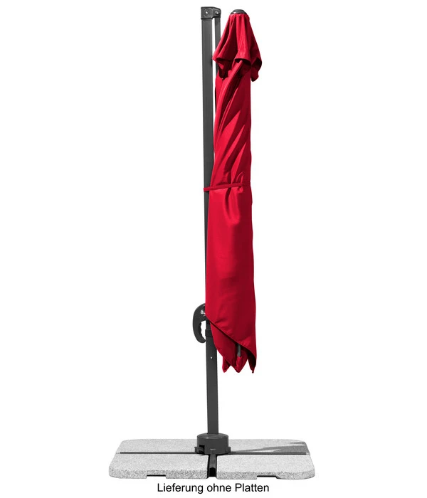 Schneider Ampelschirm Rhodos Junior, Quadratisch, Ca. B270/T270 Cm 6 Schneider Ampelschirm Rhodos Junior, Quadratisch, Ca. B270/T270 Cm – Bild 4