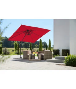 Schneider Ampelschirm Rhodos Junior, Quadratisch, Ca. B270/T270 Cm 17 Schneider Ampelschirm Rhodos Junior, Quadratisch, Ca. B270/T270 Cm -Gardena Store 6834030 WE MO 001 RhodosJunior270x270