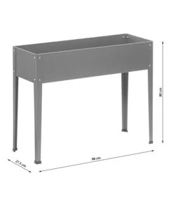 Dehner Metall-Hochbeet Münster 2, Ca. B98/H80/27,5 Cm -Gardena Store 6834154 WE BG 001 Dehner Metall Hochbeet MuensterNeu