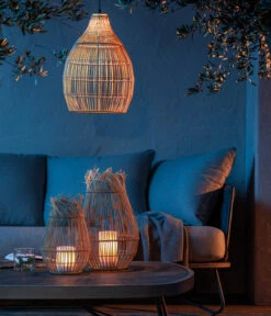 Dehner Solar-Hängeleuchte Cetara, Ca. Ø29/H42 Cm -Gardena Store 6869507 WE MO 001 Cetara