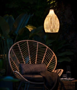 Dehner Solar-Hängeleuchte Cetara, Ca. Ø29/H42 Cm -Gardena Store 6869507 WE MO 002 DehneHaengeleuchteCetara