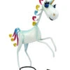 Dehner Metall-Einhorn, Weiß, Ca. H45,5 Cm -Gardena Store 6873624 WE FS 001 DehnerMetallEinhornWeiss