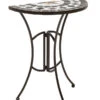 Dehner Mosaiktisch Diana Halbrund, Ca. B60/H72,5/T31,5 Cm -Gardena Store 6875082 WE FS 001 TischDiana