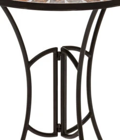 Dehner Mosaiktisch Grazia Halbrund, Ca. B60/H72,5/T31,5 Cm -Gardena Store 6875132 WE DE 002 TischGrazia