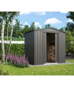 Globel Gerätehaus Somnium 86, Ca. B245/H198/T185 Cm -Gardena Store 6882146 WE MO 001 GlobelSomnium