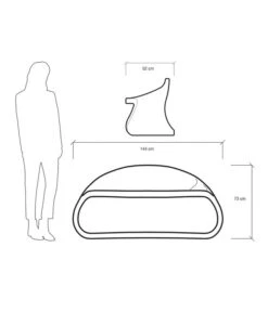 Farmet Kunststoff-Gartensofa For Two -Gardena Store 6884258 WE DE 001 Sofafortwoelfenbein