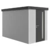 Biohort Gerätehaus Neo 4A, Silber/dunkelgrau -Gardena Store 6885735 WE FS 001 BiohortGeraetehausNeo4A