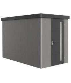 Biohort Gerätehaus Neo 4A, Quarzgrau/dunkelgrau