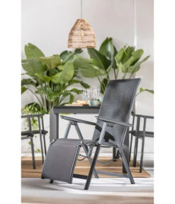 Dehner Relaxsessel Cleveland, Dunkelgrau -Gardena Store 6894158 WE MO 001 RelaxsesselClevelandGrau
