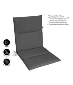 KETTtex Niederlehnerpolster Lindos Grau, Ca. B100/H4/T50 Cm 10 KETTtex Niederlehnerpolster Lindos Grau, Ca. B100/H4/T50 Cm -Gardena Store 6907026 WE IG 001 KETTtexNiederlehnerpolsterLindosGrau