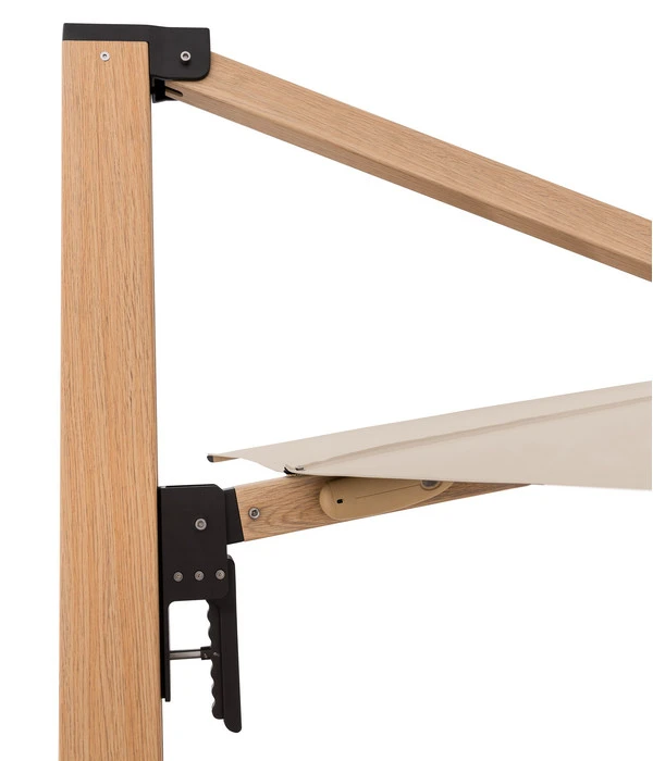 Doppler Pendelschirm Aluwood XL, Rechteckig, Ca. B400/T300 Cm 11 Doppler Pendelschirm Aluwood XL, Rechteckig, Ca. B400/T300 Cm – Bild 9