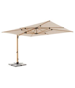 Doppler Pendelschirm Aluwood XL, Rechteckig, Ca. B400/T300 Cm 22 Doppler Pendelschirm Aluwood XL, Rechteckig, Ca. B400/T300 Cm -Gardena Store 6910533 WE FS 002 PendelschirmAluWoodXL400x300Esche