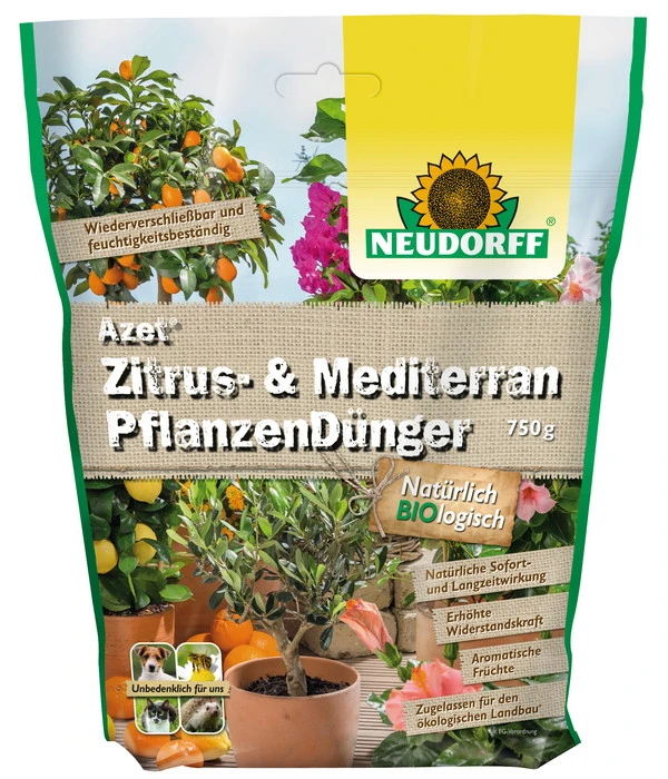 Neudorff Azet® Zitrus- Und Mediterraner Pflanzendünger, 750 G 3 Neudorff Azet® Zitrus- Und Mediterraner Pflanzendünger, 750 G