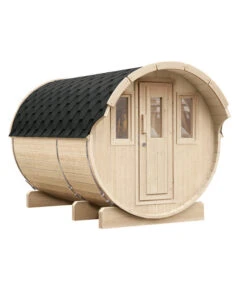 Wolff Finnhaus Saunafass Basic 330 Bausatz, Ca. B205/H210/T330 Cm