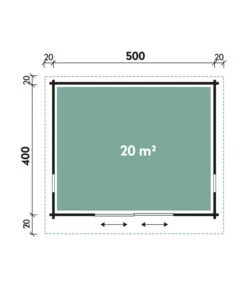 Wolff Finnhaus Gartenhaus Trondheim 44-M, Inkl. Schiebetür Links, Ca. B540/H260/T490 Cm 7 Wolff Finnhaus Gartenhaus Trondheim 44-M, Inkl. Schiebetür Links, Ca. B540/H260/T490 Cm -Gardena Store 6930317 WE DE 001 FinnhausBBHTrondheim44M