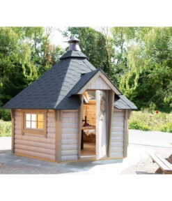 Wolff Finnhaus Grillkota 9 De Luxe C DS, Ca. B438/H364/T388 Cm -Gardena Store 6932099 WE MO 001 FinnhausGK9DeLuxe