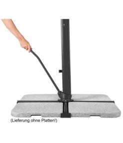 Schneider Ampelschirm Rhodos Smart, Quadratisch, Ca. B300/T300 Cm -Gardena Store 6953384 WE DE 007 SchneiderAmpelschirmRhodosSmartnatur