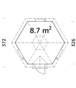 Palmako Grillkota Eva -Gardena Store 6977763 WE BG 001 GrillkotaEvaNatur