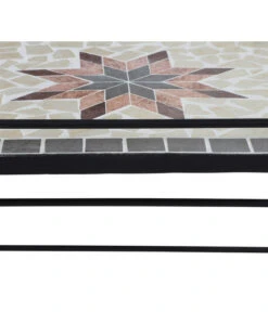 Siena Garden Mosaikserviertisch Stella, Ca. B68/H60/T41 Cm -Gardena Store 6986624 WE DE 003 StellaServiertisch68x41x60cm