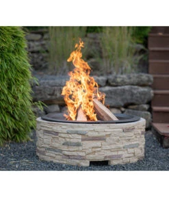 Westmann Feuerstelle, Ca. B90/H54/T90 Cm -Gardena Store 6992572 WE MO 001 FeuerschaleMGitter90cm