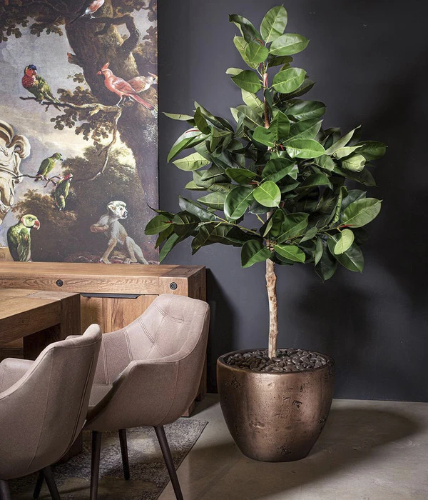 Fleur Ami Kunststoff-Vase Magnifico, Konisch, Bronze 4 Fleur Ami Kunststoff-Vase Magnifico, Konisch, Bronze – Bild 2