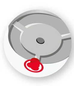 Scheurich Kunststoff-Topf Barceo Jard, Oval, Ca. Ø58,6/H19,5 Cm -Gardena Store WE DE 011 ScheurichBodenlochRota 2